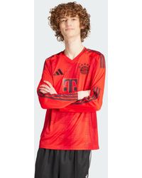adidas - Fc Bayern 24/25 Long Sleeve Home Jersey - Lyst