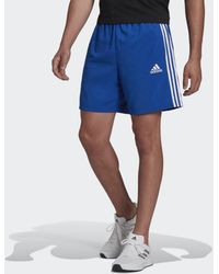adidas AEROREADY Essentials Chelsea 3-Streifen Shorts - Blau