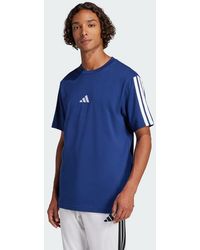 adidas - Essentials 3-Stripes Single Jersey T-Shirt - Lyst