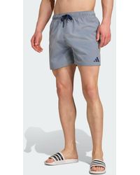 adidas - Short Da Nuoto Seersucker Stripy 5-Inch - Lyst