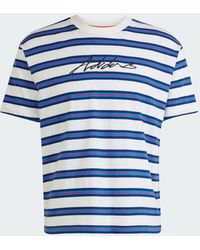 adidas - Americana Striped T-Shirt - Lyst