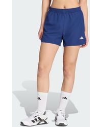 adidas - 3 Stripes Studio Woven Short - Lyst