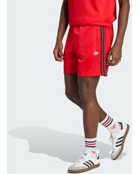 adidas - Adicolor Jacquard Shorts - Lyst