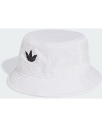 adidas - Adicolor Trefoil Bucket Hat - Lyst