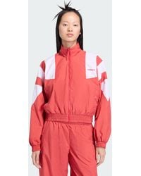 adidas - Blocked Washed Zipped Tracktop - Lyst