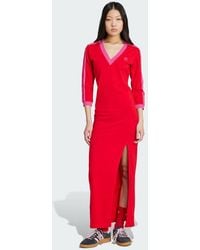 adidas - Adicolor Classics 3-Stripes Maxi Dress - Lyst