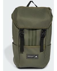 adidas - 3 Stripes Flap Backpack - Lyst