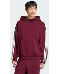 adidas - Kit 3-Stripes Hoodie - Lyst
