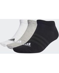 adidas - Thin And Light Sportswear Low-cut Socks 3 Pairs - Lyst