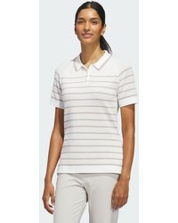 adidas - Ultimate365+ Stripe Knit Polo - Lyst