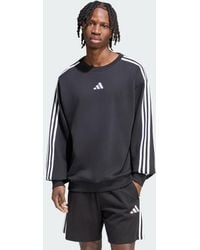 adidas - Essentials 3-Stripes French Terry Sweatshirt - Lyst
