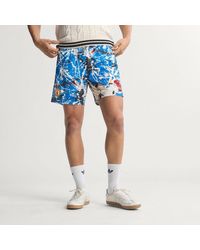 adidas - Manchester United Stone Roses Aop Short - Lyst