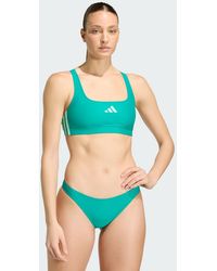adidas - 3-Stripes V-Back Bikini - Lyst