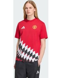 adidas - Manchester United Stadium Graphic T-Shirt - Lyst
