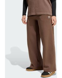 adidas - Essentials Wide Leg Pant Fleece - Lyst