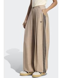 adidas - Checks Trouser Loose Trousers - Lyst