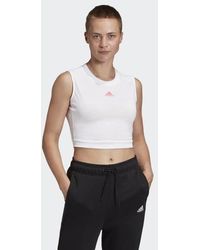 adidas id cropped tee