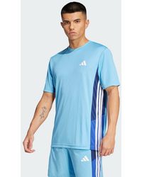 adidas - Train Essentials Seasonal Colorblock Tee - Lyst