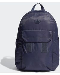 adidas Adicolor Rucksack M - Blau
