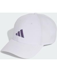 adidas - New Logo Embroidered Baseball Cap - Lyst