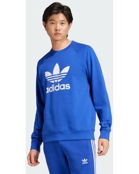adidas Originals - Sudadera Cuello Redondo Adicolor Classics Trefoil - Lyst
