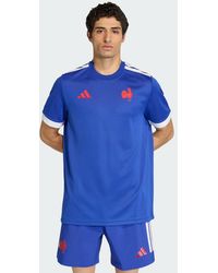 adidas - France Rugby Home Supporter Replica Jersey - Lyst
