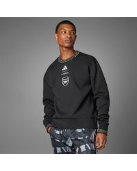 adidas - Arsenal X Labrum Seasonal Doubleknit Crew Sweatshirt - Lyst