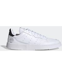 Adidas Supercourt RX W Linen/ Linen/ Shock Purple di adidas Originals in Rosa - Lyst