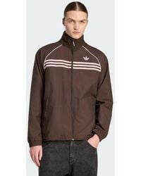 adidas Originals - Sweatshirt Adidas Chest Stripes Track Top - Lyst