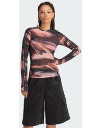 adidas - Graphic Mesh T-Shirt - Lyst