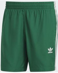 adidas - Originals Adicolor 3-Stripes Swim Shorts - Lyst
