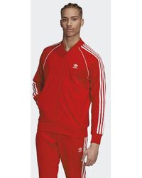 adidas sst track jacket maroon