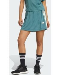 adidas - Stadium 3-Streifen Tennis-Inspirierter Jacquard-Rock Mit Kurzer Hose - Lyst