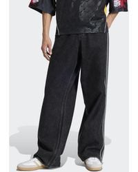 adidas - Firebird Adicolor Denim Pants - Lyst