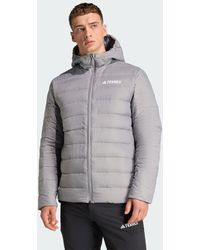 adidas - Terrex Multi Essentials Climawarm Light Down Hooded Jacket - Lyst