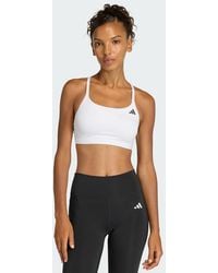 adidas - Optime Essentials Workout Light Support Bra - Lyst