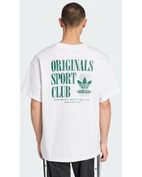 adidas - Camiseta Oversize Sport Club Gfx - Lyst