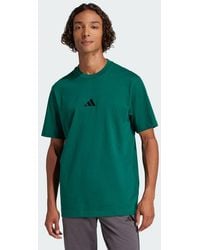 adidas - Essentials Small Logo Single Jersey T-Shirt - Lyst