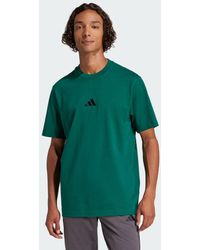 adidas - Camiseta Essentials Small Logo Single Jersey - Lyst