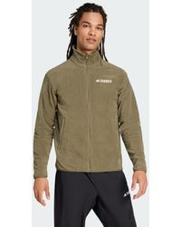 adidas - Multi Essentials Full-Zip Fleece Jacket - Lyst