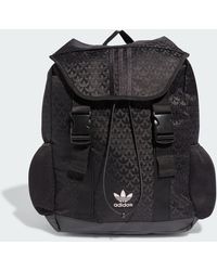 adidas - Trefoil Monogram Jacquard Backpack - Lyst