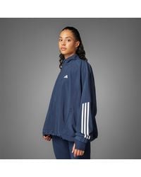 adidas - Hyperglam Oversized Windbreaker - Lyst