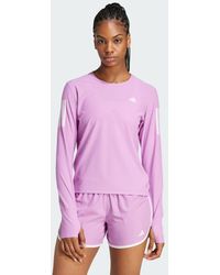 adidas - Own The Run Long Sleeve Tee - Lyst