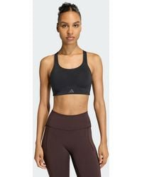 adidas - Optime Workout High Support Bra - Lyst