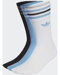 adidas - Crew Socks 3 Pairs - Lyst