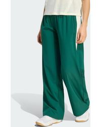 adidas - Hyperglam Color Block Wide Woven Joggers - Lyst