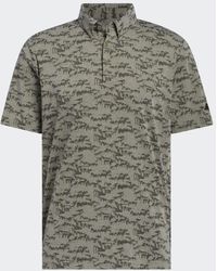 adidas - Go-to Printed Polo Shirt - Lyst