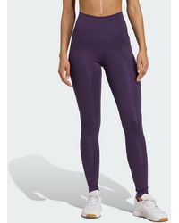 adidas - Mallas Largas Con Bolsillo Oculto Optimé Essentials - Lyst