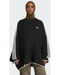 adidas - Cableknit Sweater - Lyst