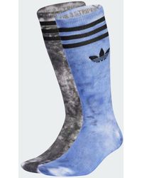 adidas - Tie-Dyed Crew Socks 2 Pairs - Lyst